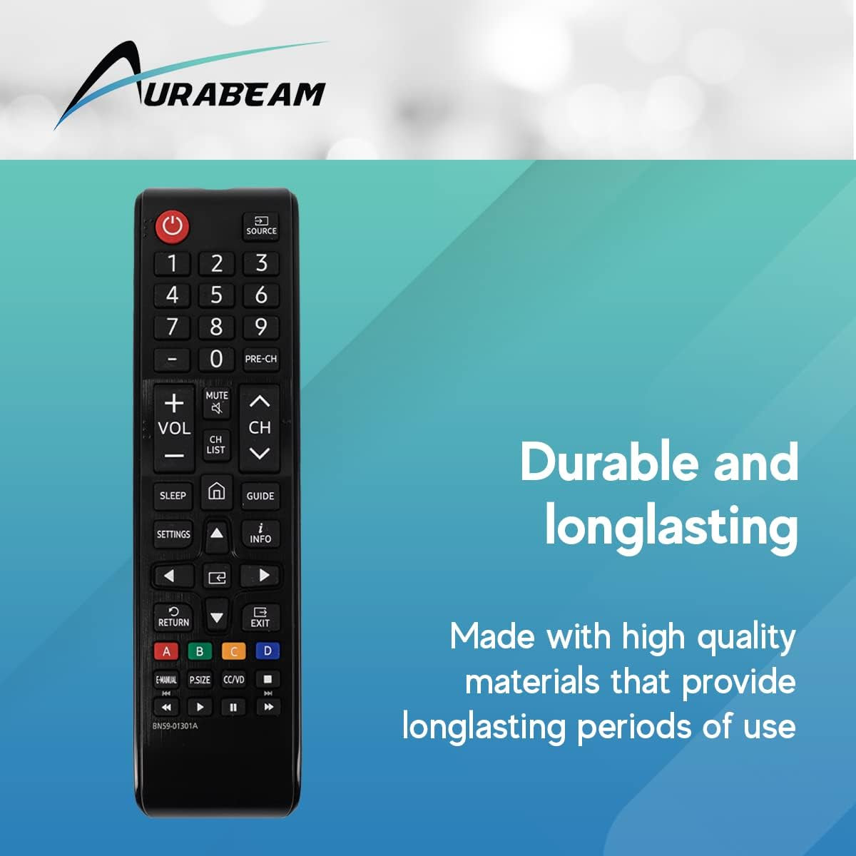 Universal  BN59-01301A TV Remote Control Replacement for Samsung Smart 4K UDR HD LED Televisions